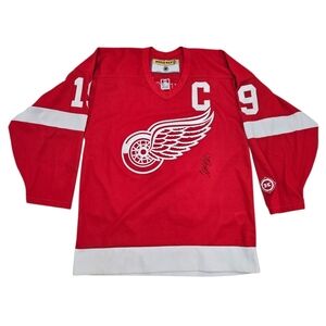 Vintage Detroit Red Wings KOHO Air Knit Jersey Wilson 19 Size M